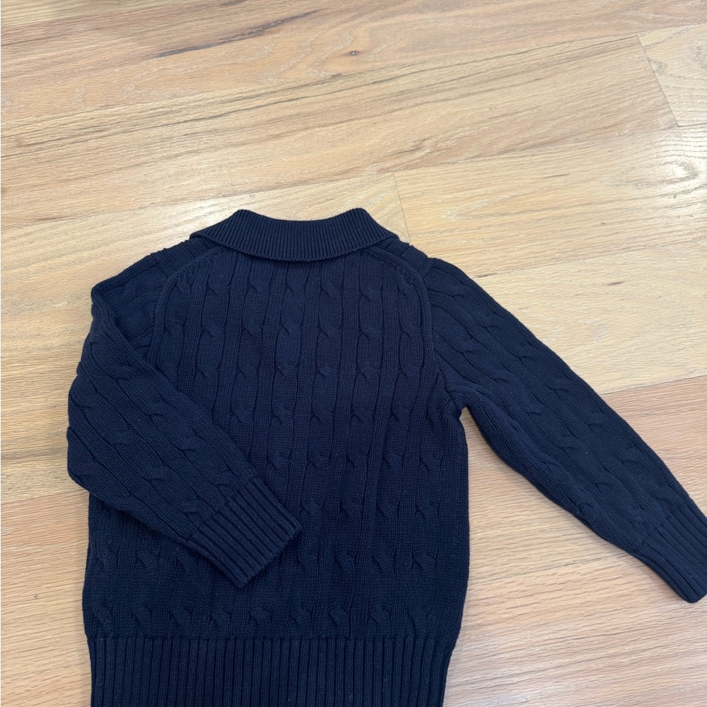 Polo by Ralph Lauren Dark Blue Knit Sweater - Picture 3 of 5